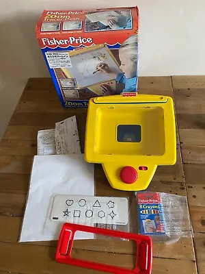 Buy Fisher Price Zoom Tracer Desk Drawing Tracing Toy Vintage Rare • 30£