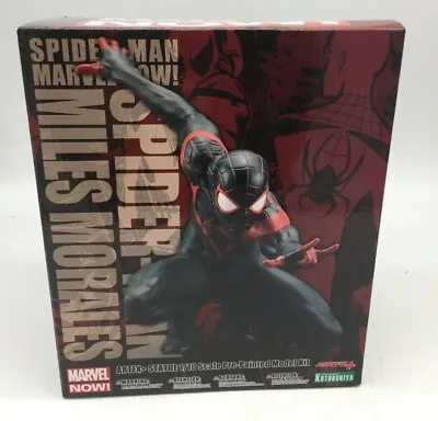 Buy Marvel Now! - Spider-Man Miles Morales - Kotobukiya Artfx 1/10 Scale Model Kit • 55.22£