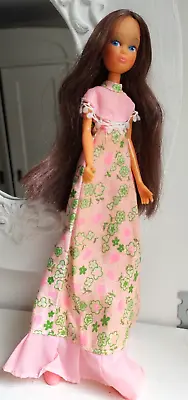 Buy Vintage Barbie Clone_ Orig. Dutch LEGGY PEPPER Doll Brunette & Dress And Shoes • 30.73£