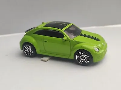 Buy Hot Wheels VW Beetle 2012 Diecast Car Bright Green Loose • 5£