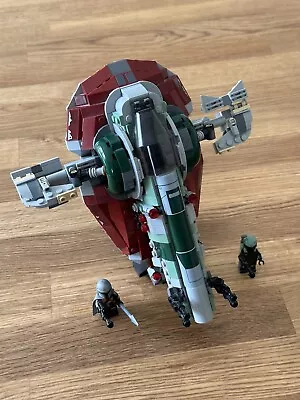 Buy ** LEGO Star Wars Boba Fett’s Starship (75312) 100% Complete With Mini Figs ** • 19.95£