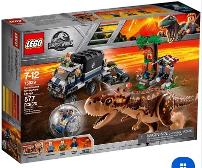 Buy LEGO Jurassic World: Carnotaurus Gyrosphere Escape (75929) • 29£
