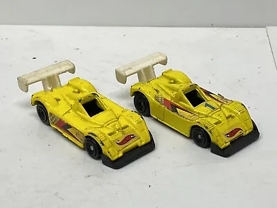 Buy Hot Wheels Yellow GT Racer X2 McDonalds Happy Meal Promotional Toy 2001 • 2.99£