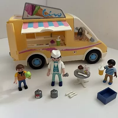 Buy Playmobil Ice Cream Truck Set - Used Not Complete 9114 • 15.99£