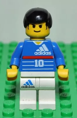 Buy 2000 LEGO Zinedine Zidane Adidas Soccer Player Minifigure Set 3401 • 11.33£