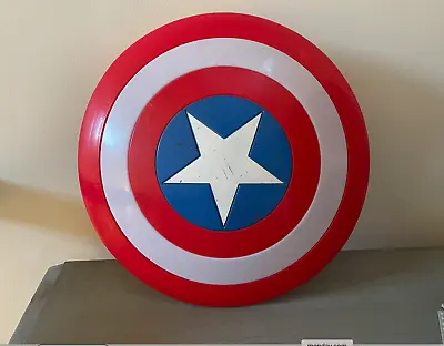 Buy Marvel Captain America Shield - Makes Sound!  Agengers Assemble (Hasbro) • 15£