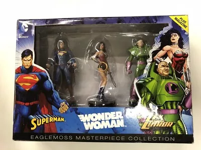 Buy Superman Wonder Woman Lex Luthor Eaglemoss Masterpiece Collection Box Shop • 34.32£