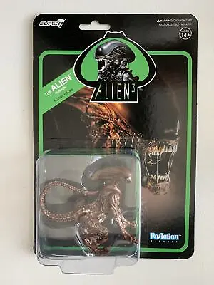 Buy Alien Xenomorph Runner, ReAction Figure From ‘Aliens 3’,  Super7, 9.5cm Tall • 25£