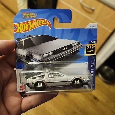 Buy Hot Wheels Back To The Future Time Machine Hover Mode  Short Card BNIB Lot 1 • 7£
