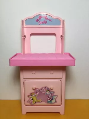 Buy 1997 Mattel Barbie Longer Table Bedroom Furniture Kelly Shelly • 10.24£