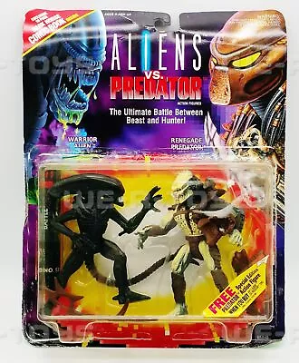 Buy Aliens Vs. Predator Warrior Alien And Renegade Predator Figures Kenner1993 NRFP • 52.44£