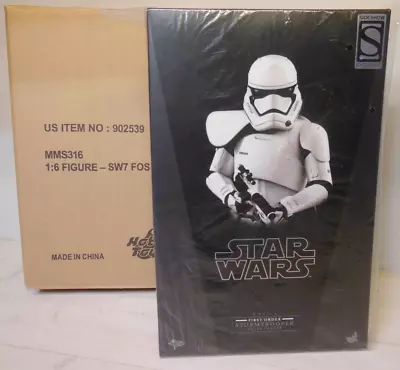 Buy 2015 Hot Toys MMS 316 First Order Stormtrooper Squad Leader Star Wars 1/6 Scale • 274.57£