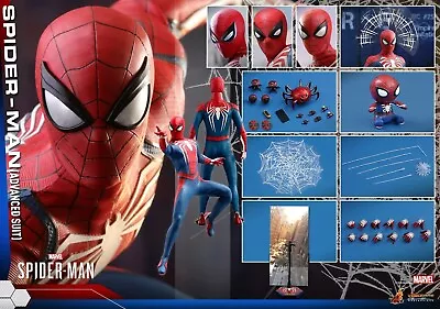 Buy Hot Toys Spider-Man Advanced Suit Marvel VGM31 1/6th Scale Figure PS4 5 • 325.57£