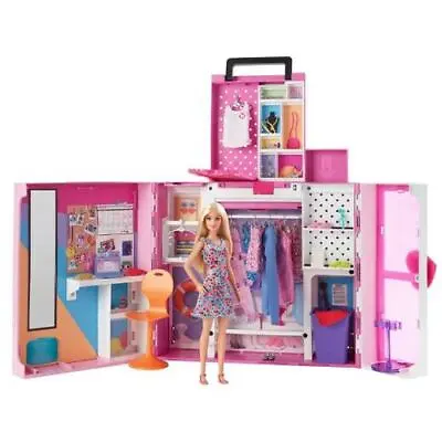 Buy Mattel Barbie Dream Closet - A Two-storey Room Full Of Toys For Parties And Play • 94.99£