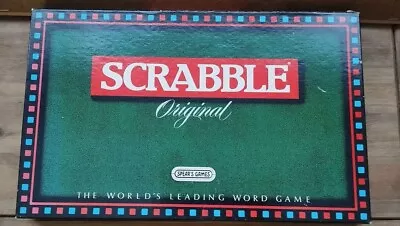 Buy Original SCRABBLE / Vintage Game By Spears Games Mattel 1988 (CB) 🔥 • 1.99£