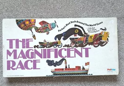 Buy Vintage The Magnificent Race 1975 Board Game Palitoy Parker 100% Complete • 14.99£