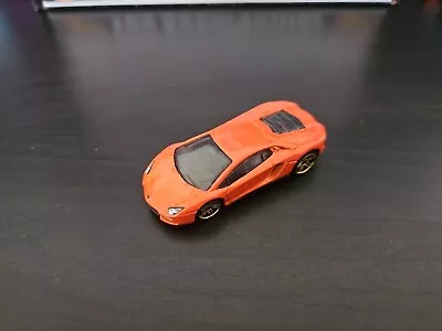 Buy Hot Wheels Orange Lamborghini Aventador Coupe Combined Postage • 2.45£