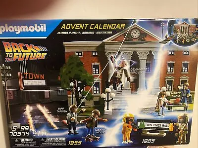Buy Brand New PLAYMOBIL Christmas Advent Calendar - Back To The Future Set (70574) • 24.99£
