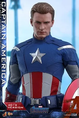 Buy Hot Toys Captain America 2012 Avengers 4 Endgame Marvel MMS563 1/6 NEW • 230£