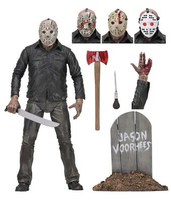 Buy NECA Jason Voorhees Friday The 13th Part V 7  Action Figure Horror Model Statue • 28.07£