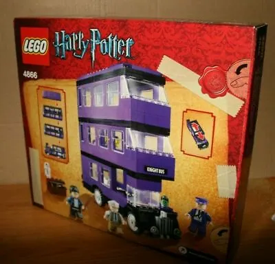 Buy LEGO 4866 Harry Potter The Knight Bus Brand New In Sealed Box • 100£