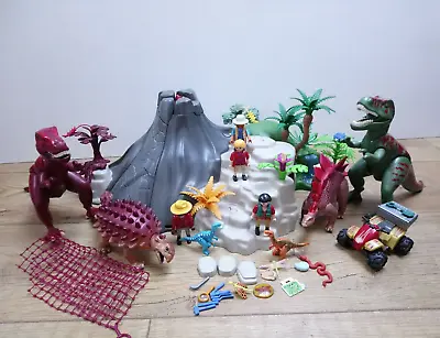 Buy Playmobil 5230 Exploding Volcano Island With Extra Dinosaurs, Explorers & Buggy • 49.99£