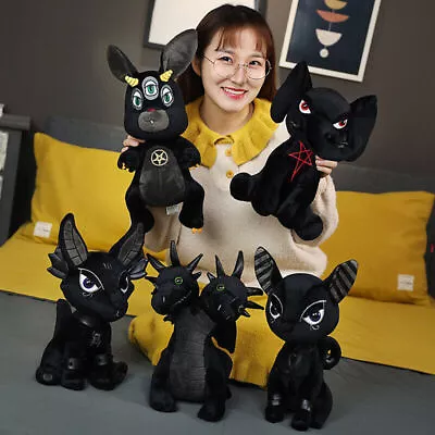 Buy Anime Halloween Dark Style Plush Dolls Animals Rabbit Stuffed Toys Kids Toy 35cm • 16.88£
