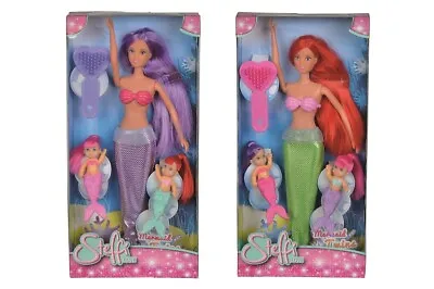 Buy Simba 105734162 - Steffi Love - Mermaid Twins, 2-Sort. - New • 8.30£
