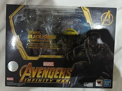Buy Bandai S.H.Figuarts SHF Black Panther Avengers Infinity War & Effect Rock Figure • 95£