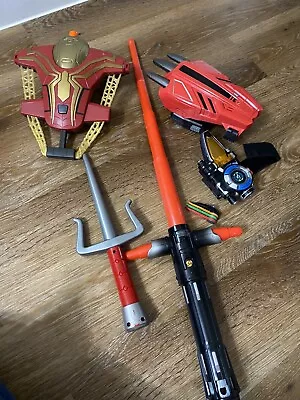 Buy Kids Toys Star Wars Sword Spider-Man Nerf Blaster Power Ranger Beast Morphers • 19.99£
