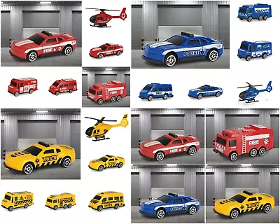 Buy Mini 5pc Kids Children Cars Truck Racing Toy Police Ambulance Xmas Gift Play Set • 9.99£