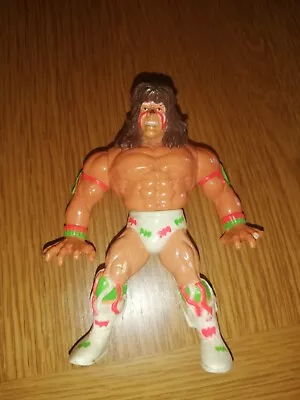 Buy WWF Hasbro Ultimate Warrior Wrestling Figure Series 2 1991 Titan Sports • 6.50£