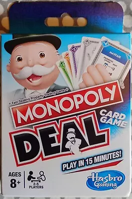 Buy Hasbro Monopoly Deal Card Game New Sealed • 6.99£
