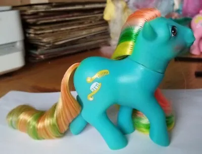 Buy Vintage 80s G1 My Little Pony UK Pose Twisty Tails (1) Read Description • 22.60£