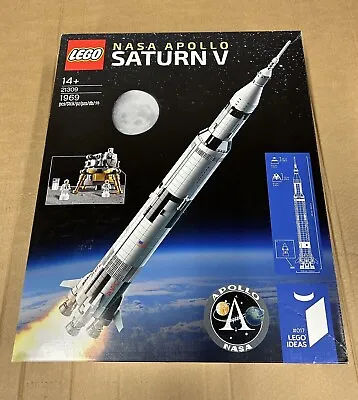 Buy LEGO Ideas: NASA Apollo Saturn V (21309) + 2nd Instruction Booklet • 159.99£