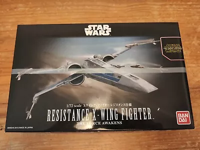 Buy Bandai Resistance X-Wing Fighter 1/72 Scale Star Wars - 0202289 • 2.12£