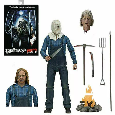 Buy NECA Friday The 13th Part 2 Ultimate 7  Jason Vorhees Action Figure New Boxed • 23.59£