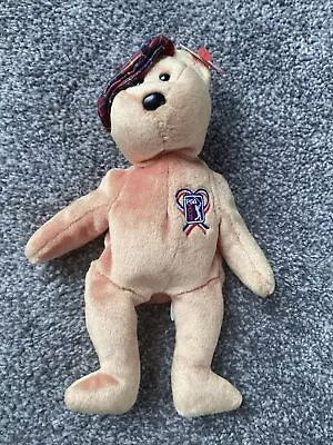 Buy Ty Beanie Baby Chari Tee Pga Golf Tour Bear - Mint Condition - Retired With Tags • 3£