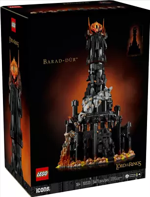 Buy 10333 The Lord Of The Rings: Barad-dÛr Eye Of Sauron Lego Icons Release 01/06/24 • 422.90£
