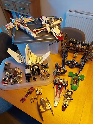 Buy Lego Star Wars Ships/crafts Bundle - 4481, 6212, 7259, 7124, 7262, 6205, 7166 ++ • 125£