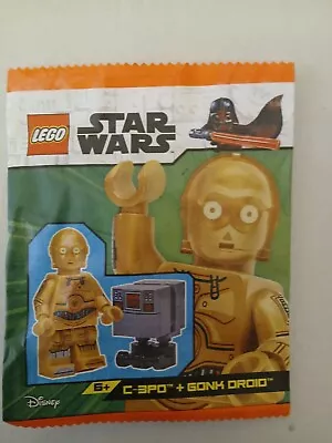 Buy Lego Star Wars C-3PO + Gonk Droid Minifigures New And Sealed Polybag • 10£