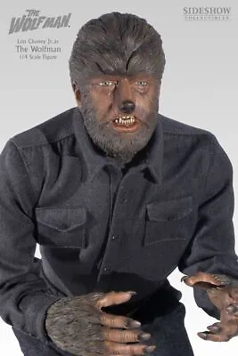 Buy Universal Monsters Lon Chaney Jr. As Wolfman Premium Format From 2004 Sideshow • 1,370.36£