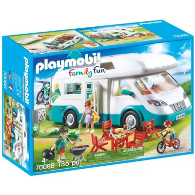 Buy Playmobil Family Fun Toy Camper Van With Furniture 70088 • 49.99£