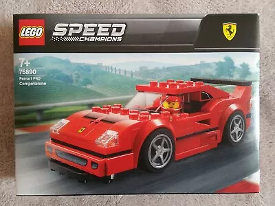 Buy LEGO 75890 Speed Champions Ferrari F40 Competizone ***BRAND NEW*** • 19.99£