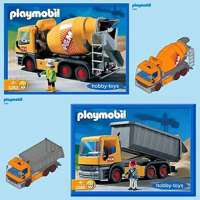 Buy Playmobil 3263 7932 Cement Mixer / 3265 7426 Dump Truck * SPARE PARTS SERVICE * • 0.99£