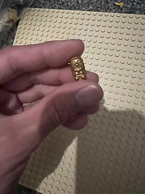 Buy Lego Indiana Jones Peruvian Temple Idol 7623 Metallic Gold Minifigure Utensil • 30£