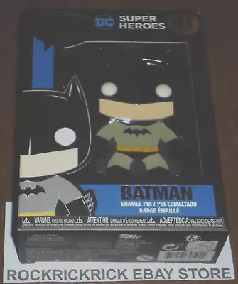 Buy Funko Pop Pin Dc Super Heroes Batman 01 Large Enamel Pin Brand New • 19.59£