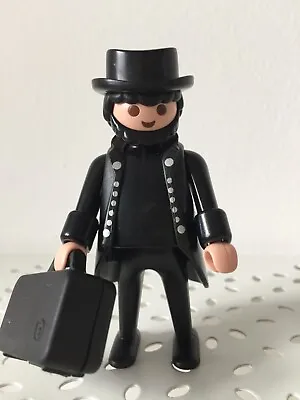 Buy Playmobil Victorian Mansion Mysterious Man In Black CUSTOM • 7£