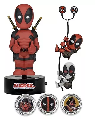 Buy Marvel Deadpool Gift Set Bodyknocker Scaler Hubsnaps Earbuds • 31.09£