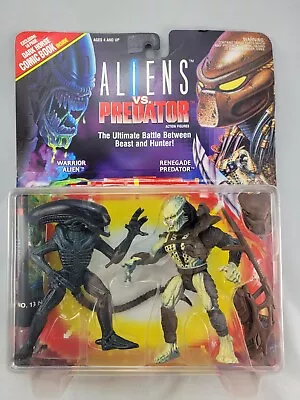 Buy Kenner Aliens Vs Predator Warrior Queen Renegade Predator 1993 MOC Mint Carded • 75£